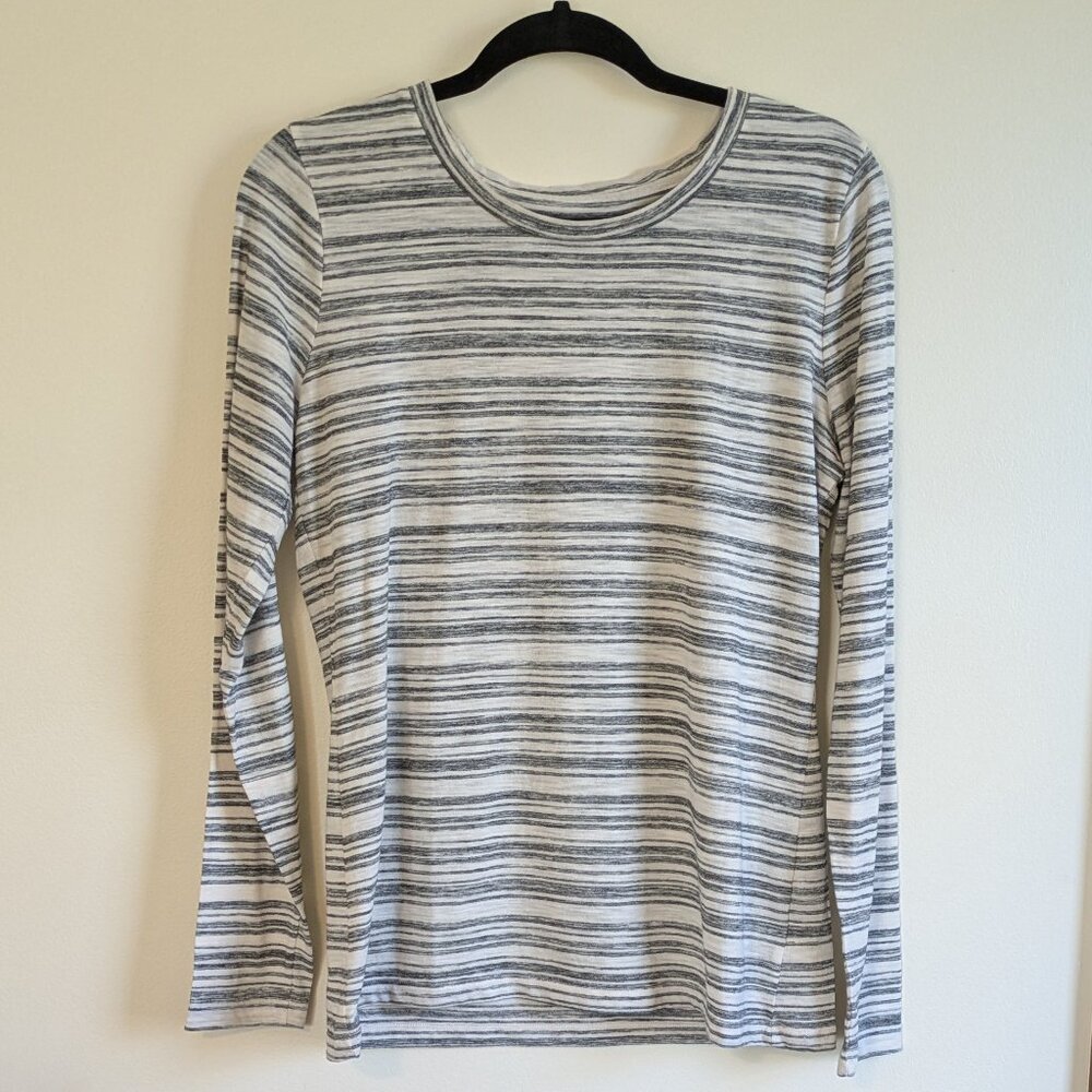Mossimo Long-Sleeved Striped Shirt